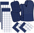Oven Mitts Pot Holders Sets/Kitchen Towels and Dishcloths, Oven Gloves Kitchen by BSKSSK