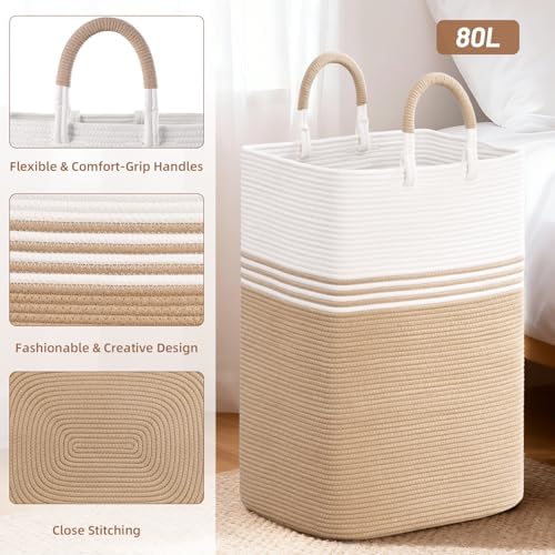 Laundry Basket Hamper, Blanket Storage, Dirty Clothes Hamper - Image 6