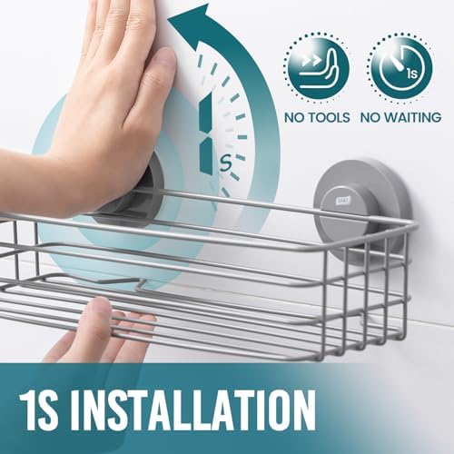TAILI Shower Caddy Suction Cup 2 Pack - Image 2
