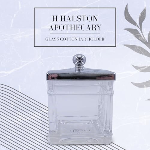 Clear Transparent Hotel Style Apothecary Tempered Glass Canister Jar W/ Matte - Image 3