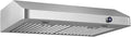JOCO 30 Inch Under Cabinet Range Hood, 900 CFM Stainless Steel Kitchen Vent Hood, 4-Speed Knob Control C01-30K