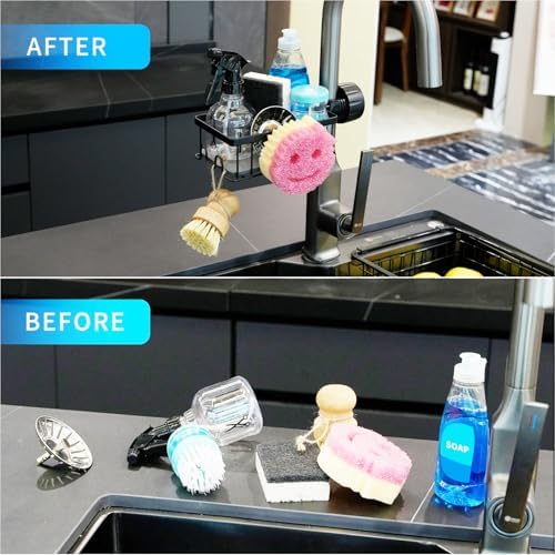Smiley Sponge Holder Over Faucet - Image 6