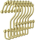 Goowin Shower Curtain Hooks, Metal Shower Curtain Rings Hooks, Smooth Gliding by Goowin