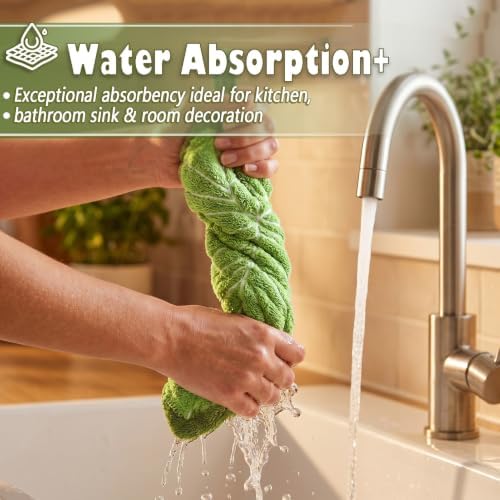 2 Pack Cute Kitchen Hand Towels - Image 4