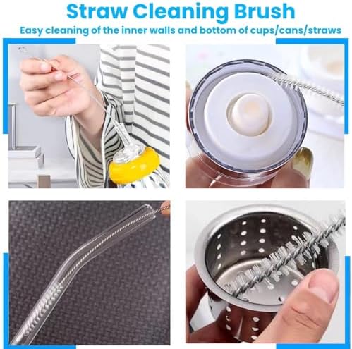 15Pcs Crevice Cleaning Brush Set, Hard Bristle Scrub Brushes Tools - Image 6
