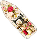 Nuxovilar Sewing Machine Flower Ironing Board Cover 15x54 Polyester by Nuxovilar