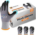 PROMEDIX P Nitrile Coated Work Gloves, MicroFoam Safety Work Gloves Men by PROMEDIXP