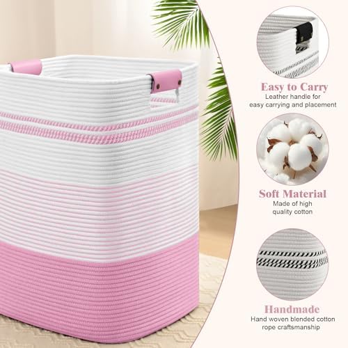 Laundry Hamper, 95L Tall Laundry Basket - Image 5