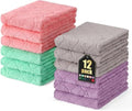 Homaxy 12 Pack Super Soft Absorbent Dish Towels by Homaxy