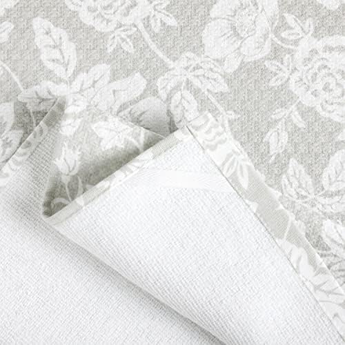Martha Stewart Dual Purpose Kitchen Towel 2-Pack Set, Floral Vine - Image 4