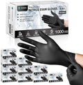 PROMEDIX P Black Disposable Nitrile Gloves, 6Mil 100 Pcs Food Safe Cooking by PROMEDIXP