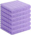Homaxy 100% Cotton Terry Kitchen Towels, 6 Pack by Homaxy