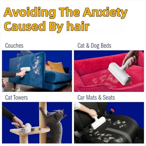 Roller Pet Hair Removal Tool，Reusable Lint Roller - Image 4
