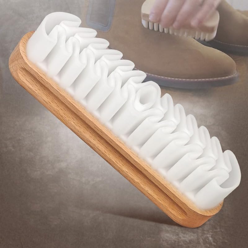 Suede Shoe Brush and Eraser Set, Rubber Cleaning Brush by WenfuChoiziic