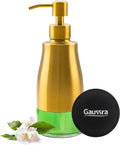 Gaussra Gold Soap Dispenser - 11 OZ / 320 ML | Brushed Gold Stainless Steel by Gaussra