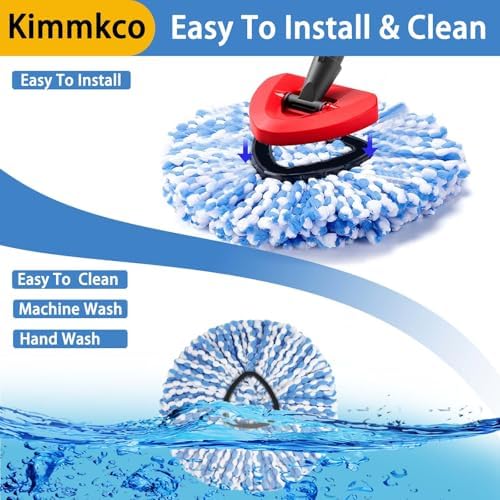 6 Pack Spin Mop Head Replacements - Image 4