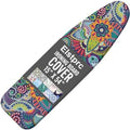 Boho Ironing Board Cover and Pad 15x54 Inch, 100% Cotton Surface Heavy Duty by Unknown