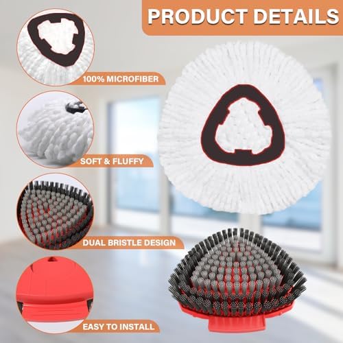 Fatmass 5 Pack Spin Mop Replacement - Image 3