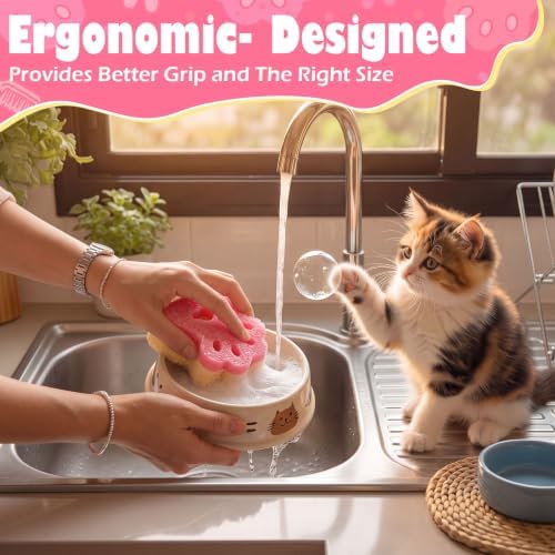 FillTouch Cat Paw 3 Pcs Scrub Sponge - Image 3