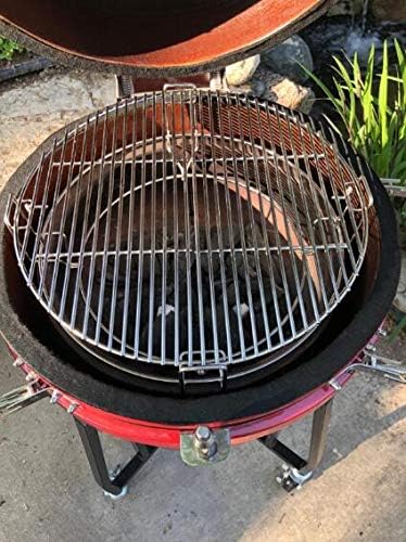 only fire Cooking System Fit for Large Big Green Egg, Kamado Joe Classic, Large Grill Dome, and Other Kamado Grill