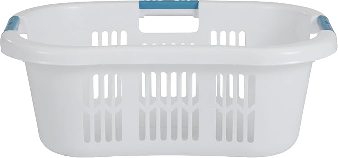Rubbermaid 4 Pack Small Laundry Basket, 2.1 Bushel Bedroom Hamper, Hip-Hugger - Image 3