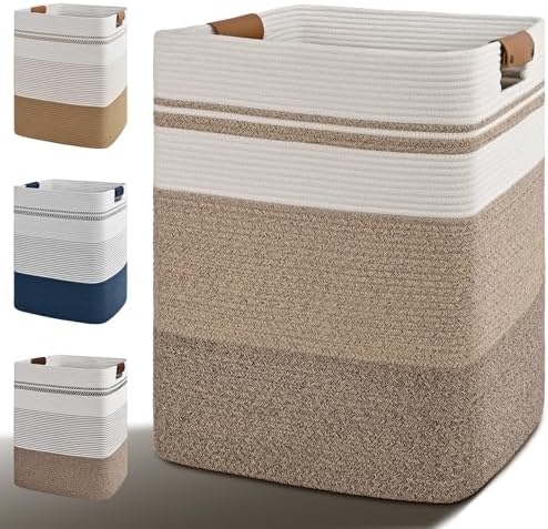 Laundry Hamper, 75L Tall Laundry Basket by Degeyoyo