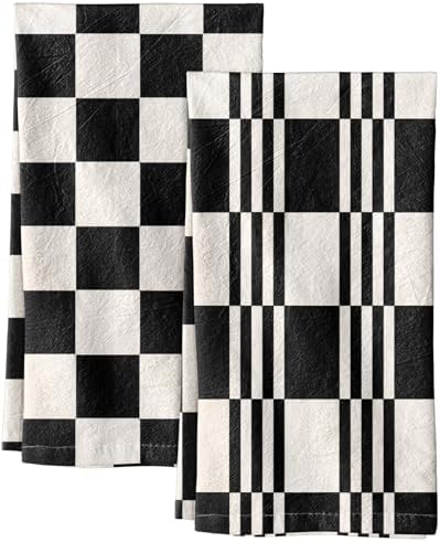 Miss Adola 2 Pack 150GSM Flour Sack Kitchen Towels by MissAdola