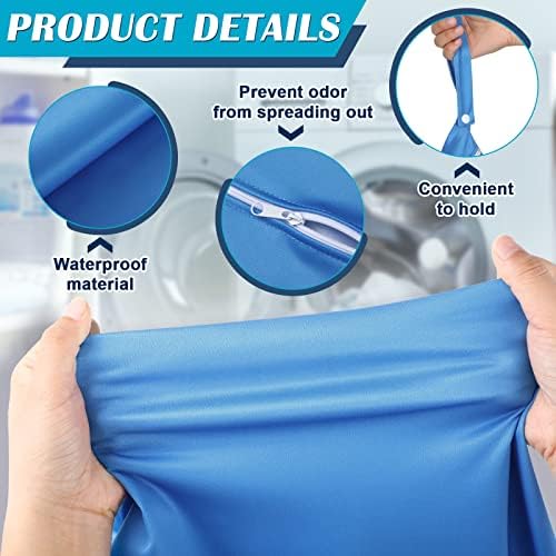 Shappy 2 Pack Wet Dry Bag Travel Laundry Waterproof, Dinosaur Style - Image 3
