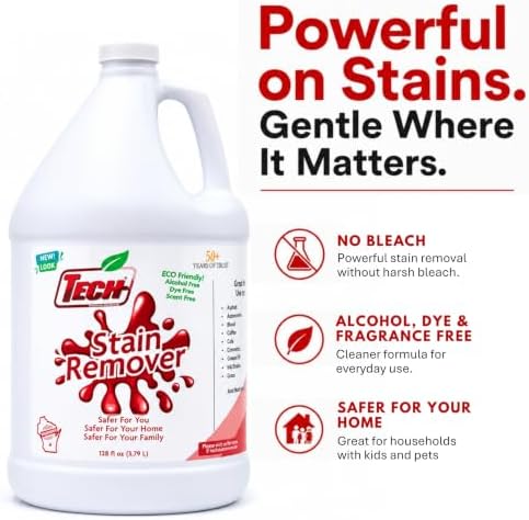 TECH Multi-Purpose Stain Remover, 128 oz, - Image 2