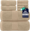 DAN RIVER 8 Piece Luxury Bath Towels by DanRiver