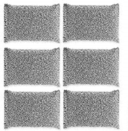 6 Pieces Non-Scratch Scrub Sponges Pads, Cleaning Scrub Sponge, Dish Wash Sponge by Shuiniba