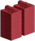 Avalon Towels Cotton Shop Rags – Size 12x14 Inches Cleaning Rags – Absorbent by AvalonTowels