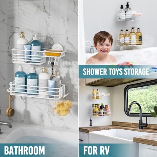 TAILI Shower Caddy Suction Cup 2 Pack - Image 5
