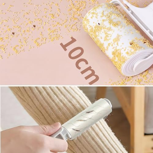 Reusable Lint Roller 2 Pack, Washable Sticky Lint Roller - Image 2