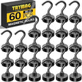 TRYMAG Magnetic Hooks for Cruise Cabins, 60 Pack by TRYMAGMagnets
