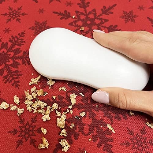 Table Crumb Sweeper 1 Pack White or Red 5.5" X 2.75" Inches Cleanning Brush - Image 4