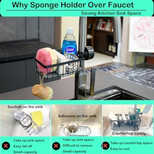 Sponge Holder Over Faucet Caddy - Image 4