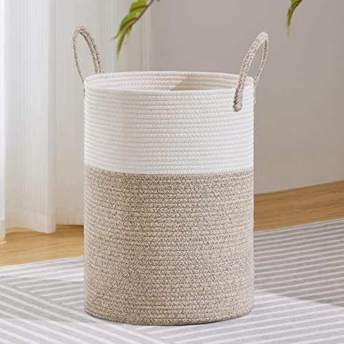 VIPOSCO 72L Tall Woven Laundry Basket Hamper by VIPOSCO
