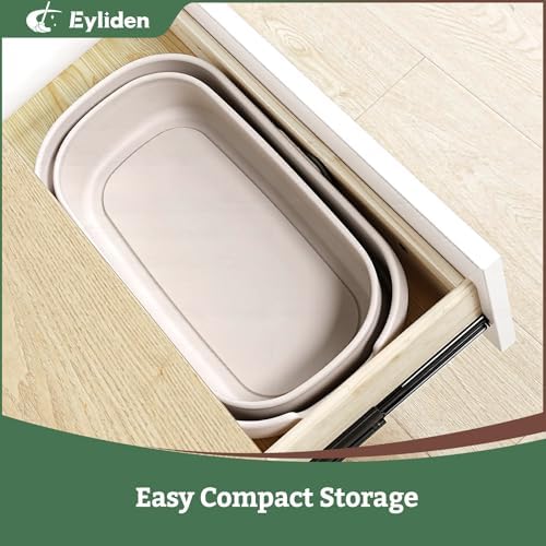 Eyliden Collapsible Bucket, for Cleaning Mop, Tailgating - Image 4