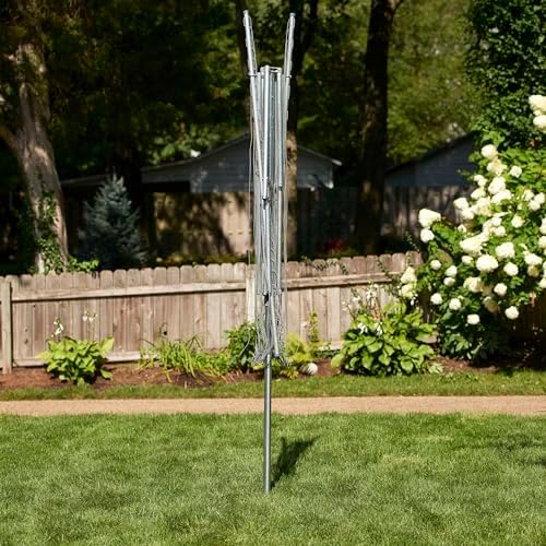 Household Essentials 17140-1 Rotary Outdoor Umbrella Drying Rack | Steel | - Image 4
