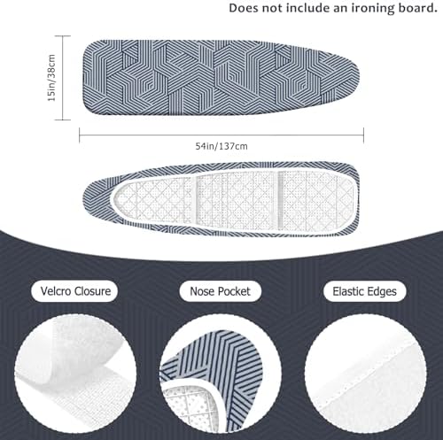 Ironing Board Covers and Pad, 15 * 54in Standard Size, - Image 2
