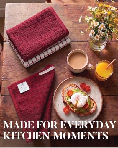 Bumble Kitchen Towels, 100% Cotton Dish Towels - Image 2