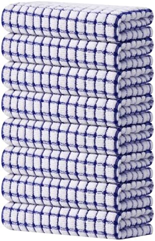 Kitinjoy Cotton 8 Pack Terry Kitchen Towels by Kitinjoy