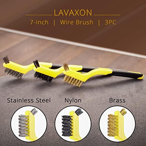 Lavaxon Wire Brush Set 3Pcs - Image 4