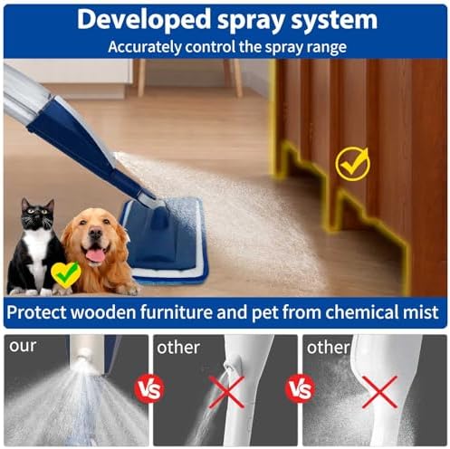 Spray Mop for Floor Cleaning, 2 Pack - Image 2