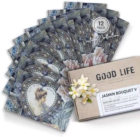 Good Life Jasmin Bouquet Scented Sachets | Designed and Manufactured in New by Unknown