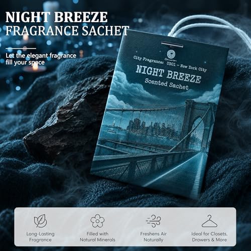 US01-NewYork City Night Breeze Scented Sachets - Image 5