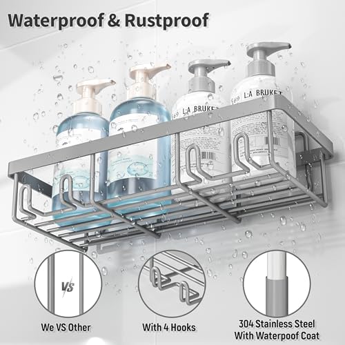 Liuoud 10 Pack Shower Caddy for Inside Shower - Image 4