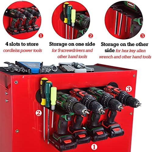 ULIBERMAGNET Magnetic Power Tool Organizer, Utility Storage Rack Shelf - Image 4