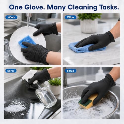 ForPro Disposable Vinyl Gloves, Industrial Grade, Powder & Latex Free, - Image 7